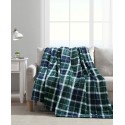 Plaid Ultra Soft Plush Fleece Blanket, Twin