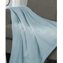 Diamond Pattern All Season Woven Cotton Blanket, King