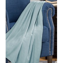 Diamond Pattern All Season Woven Cotton Blanket, King