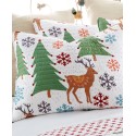 Tinsel Festive Forest Reversible 3-Pc. Quilt Set, Full/Queen