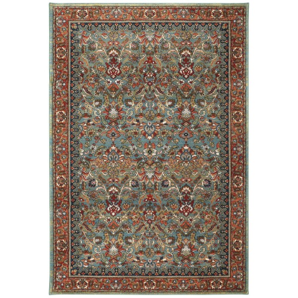 Market Aquamarine 8' x 11' Area Rug