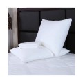 Home 100% Cotton Breathable Pillow Protector with Zipper – White (12 Pack)