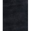 Lapin Black Fur Reversible Throw, 60