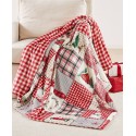 Home for Christmas Reversible Oversized Throw, 68