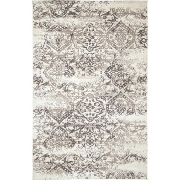 Distressed Gray 8' x 10' Area Rug