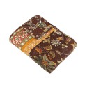 Tropical Floral Quilted Throw, 50