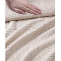 Bamboo Woven Cotton Reversible Blanket, Twin