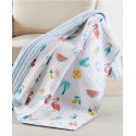 Summertime Reversible Quilted Throw, 50