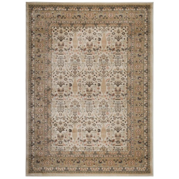 Ivory Cream Area Rug Collection