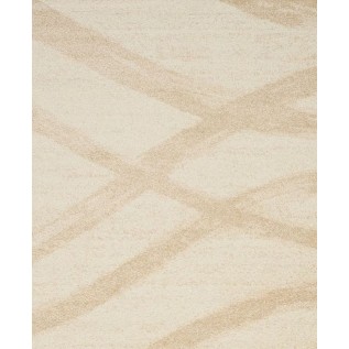 Cream and Champagne 8' x 10' Area Rug