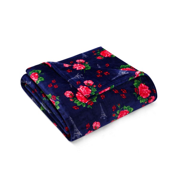 Floral Passport Blanket, Full/Queen