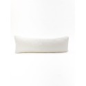 White 14x40 Down Cotton Weave Pillow