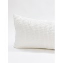 White 14x40 Down Cotton Weave Pillow