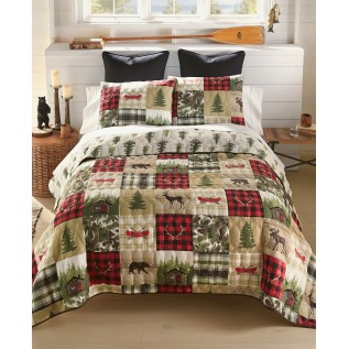 Reversible 3-Piece Quilt Set, King