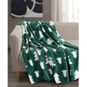 Holiday Forest Velvet Throw, 50