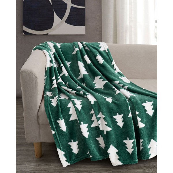 Holiday Forest Velvet Throw, 50