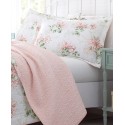 Honeysuckle Cotton Reversible 2 Piece Quilt Set, Twin