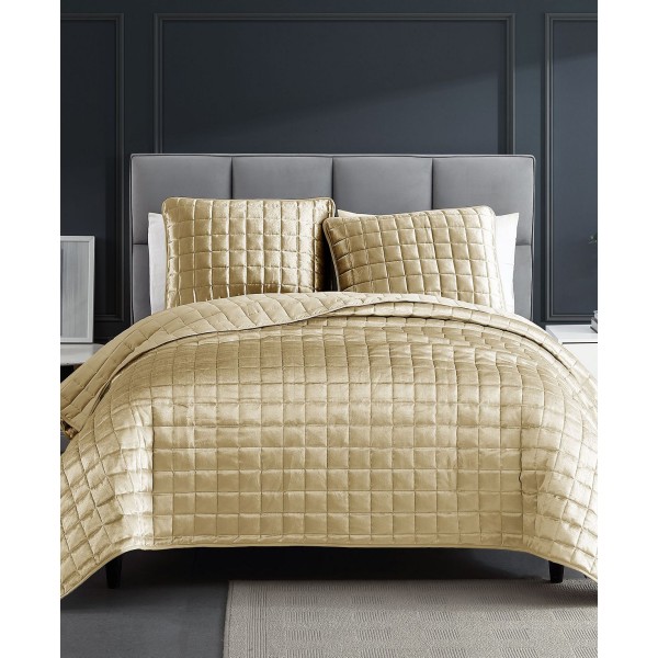 3 Piece Full/Queen Coverlet Set