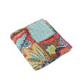 Floral Reversible Quilted Throw, 50