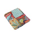 Floral Reversible Quilted Throw, 50